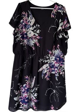 Reitmans plus size floral dress.